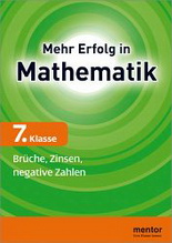  Mentor Mathematik Lernhilfe- Brche, Zinsen, negative Zahlen