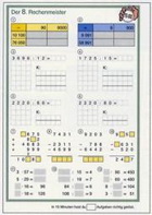 Mathe Übungshefte für das Fach Mathematik in der Grundschule