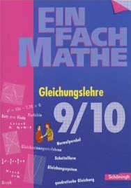 Einfach Mathe - Mathe Lernhilfen vom Schöningh Verlag