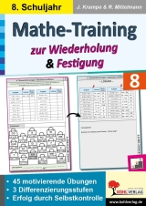 Mathe-Training zur Wiederholung & Festigung / Klasse 8