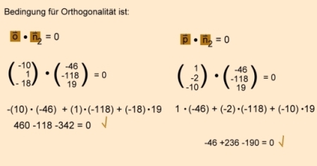 Analytische Geometrie und lineare Algebra- Ebenengleichung