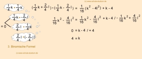 Binomische Formeln. Diverse Aufgaben mit Musterlösungen