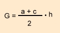Formel   zur Berechnung der Kreisfläche
