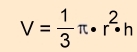 Formel zur Berechnung des Volumens der Kugel