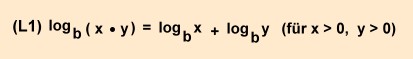 Logarithmengesetze anwenden in  der 10. Klasse