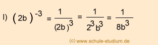 Potenzgesetze anwenden. Rechnen mit Potenzen