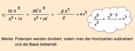 Potenzgesetze anwenden. Rechnen mit Potenzen