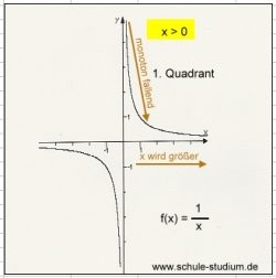 Potenzfunktionen grafisch dargestellt !