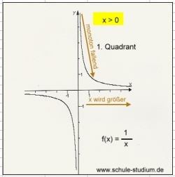 Potenzfunktionen grafisch dargestellt !