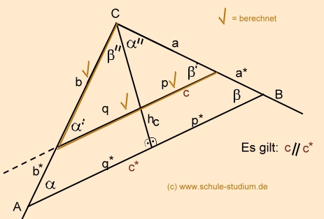 Satz des Pythagoras- Beispielaufgabe