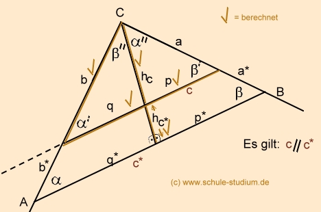 Satz des Pythagoras- Beispielaufgabe