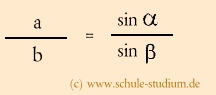 Beweis des Sinussatzes