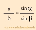 Beweis des Sinussatzes