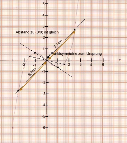 Symmetrie bei ganzrationalen Funktionen