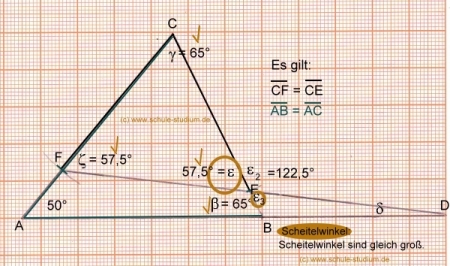 Winkelberechnungen an Vielecken