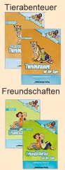 Deutsch Lesetraining. Freundschaften und Tierabenteuern auf der Spur