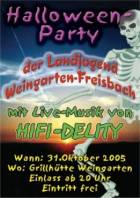 Halloween Party am 31.10.2005 organisiert von der Landjungend Weingarten Freisbach