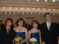 Bilder vom Abschlussball der Tanzschule Wienholt im Saalbau in Neustadt/Wstr. am 3.12.2005
