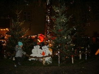 Weihnachtsmarkt in Bad Bergzabern am 2.12.2005