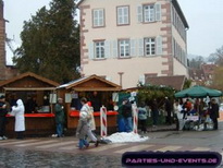 Weihnachtsmarkt in Wissembourg am Samstag, de 27.11.2005