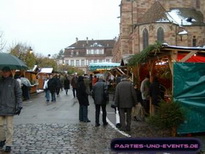 Weihnachtsmarkt in Wissembourg am Samstag, de 27.11.2005