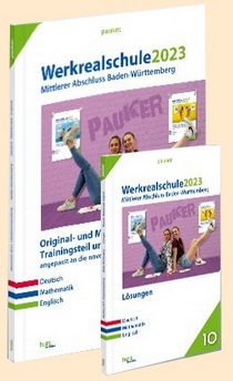 Werkrealschule. Mittlerer Abschluss 2023 Baden-Württemberg