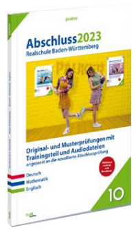 Realschule. Mittlerer Abschluss 2023 Baden-Württemberg