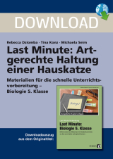 Biologie Unterrichtsmaterialien zum Sofort Download