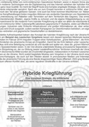 Hybride Kriegsführung Schaubilder Wirtschaft und Politik