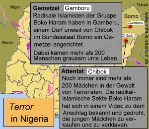 Attentat in Nigeria (Boko Haram Sekte)