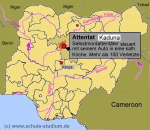 Attentat in Nigeria (Boko Haram Sekte)