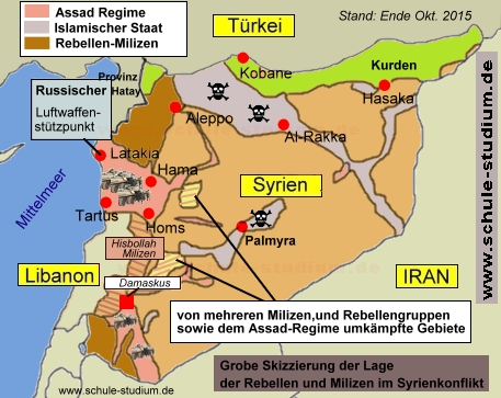 Rebellengruppen in Syrien