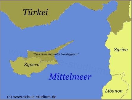 Zypern zweigeteilt - Türkische Republik Nordzypern