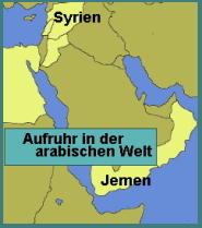 Aufruhr in der arabischen Welt