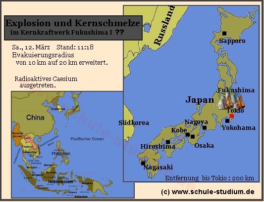 Gau in Atomkraftwerk Fukushima I