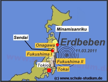 Atomkraftwerke in Japan -  Atomkraftwerk Fukushima I