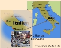 Italien. Müllproblematik