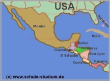 Mittalamerika - Länder im Überblick