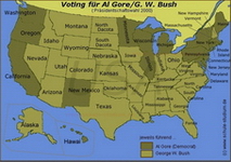 US Präsidentenwahl 2000
