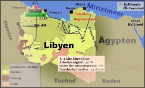 Aufruhr in Libyen - Gaddafi Truppen gegen Regimegegner