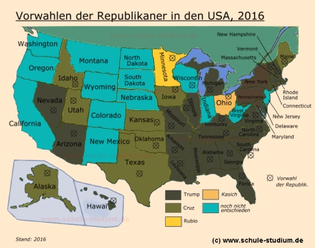 US Vorwahlen der Rebublikaner 2016