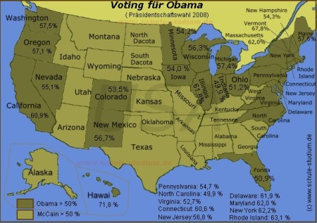 Präsidentenwahl in den USA