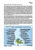 Agenda 2030: Ziele nachhaltiger Entwicklung (10/2015) Schaubilder, Diagramme, Tabellen und Illustrationen zu Wirtschaft und Politik