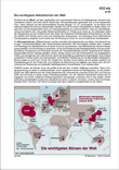 Schaubilder, Diagramme, Tabellen und Illustrationen zu Wirtschaft und Politik