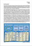Europarat Schaubilder, Diagramme, Tabellen und Illustrationen zu Wirtschaft und Politik