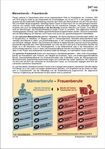Männerberufe - Frauenberufe Schaubilder, Diagramme, Tabellen und Illustrationen zu Wirtschaft und Politik