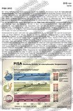 PISA 2012 Schaubilder, Diagramme, Tabellen und Illustrationen zu Wirtschaft und Politik