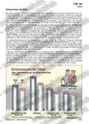 Schaubilder, Statistiken, Diagramme, Tabellen und Illustrationen: Einkommen/Vermögen/privater Konsum