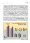 Schaubilder, Statistiken, Diagramme, Tabellen und Illustrationen: Einkommen/Vermögen/privater Konsum