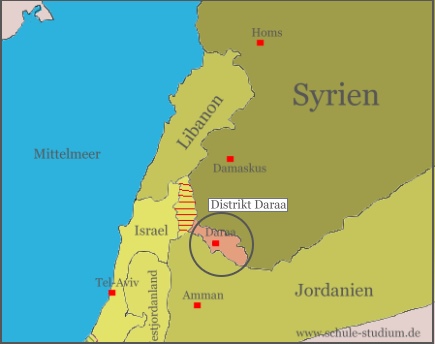 Syrien. Konflikt um Daraa